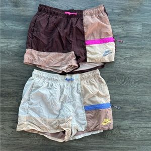 Nike Sportswear Icon Color Block Shorts Set of 2 Medium